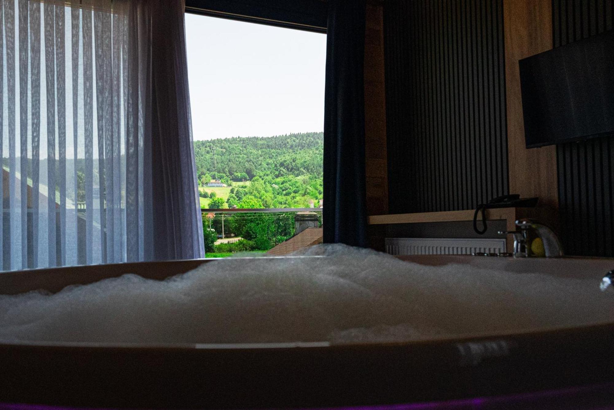 Abant Sedir Park Apartment โบลู ภายนอก รูปภาพ