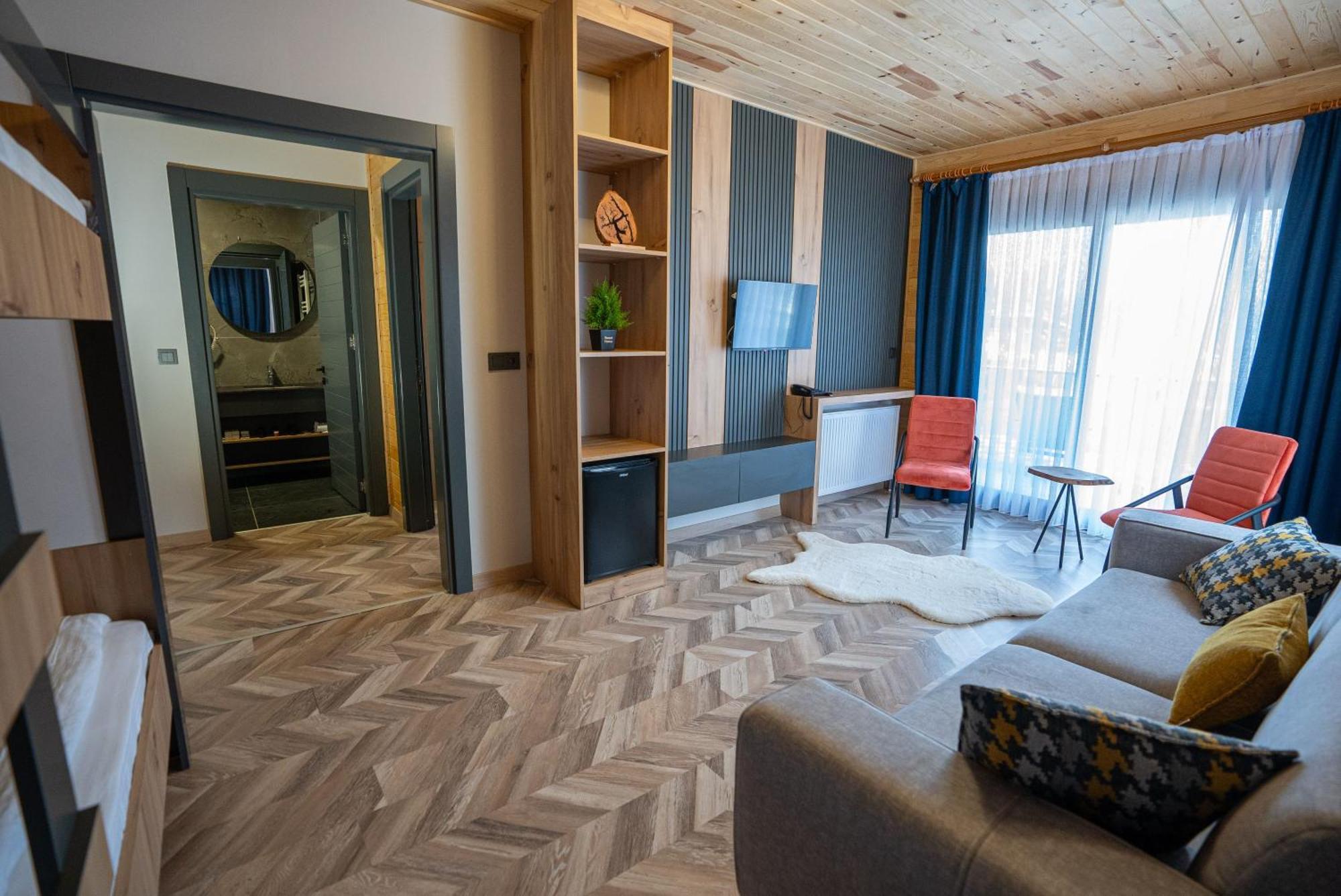 Abant Sedir Park Apartment โบลู ภายนอก รูปภาพ
